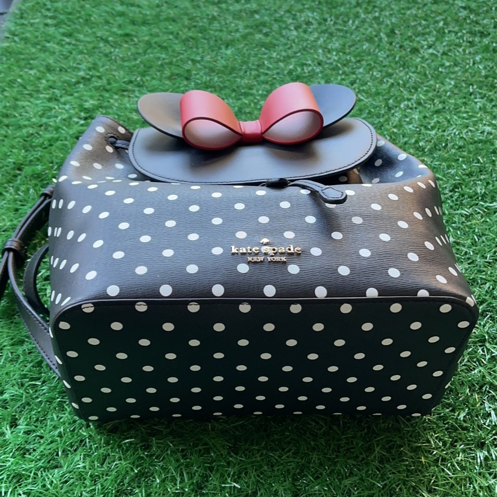 disney x kate spade new york minnie mouse backpack - Picture 3 of 16